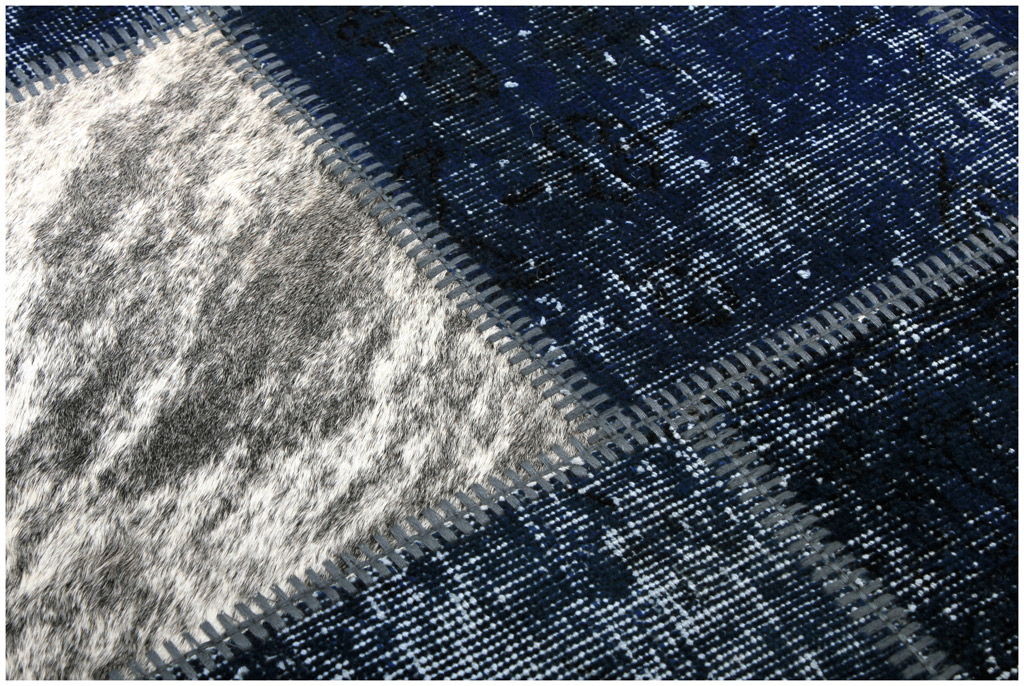 Deri Hali Acik Kahve Mix Yuvarlak Orgulu Patchwork 100 Deri Hali Fiyatlari Ve Ozellikleri
