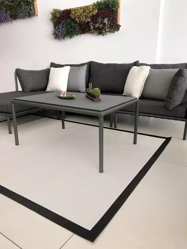 Sisal Rug White 4506/16